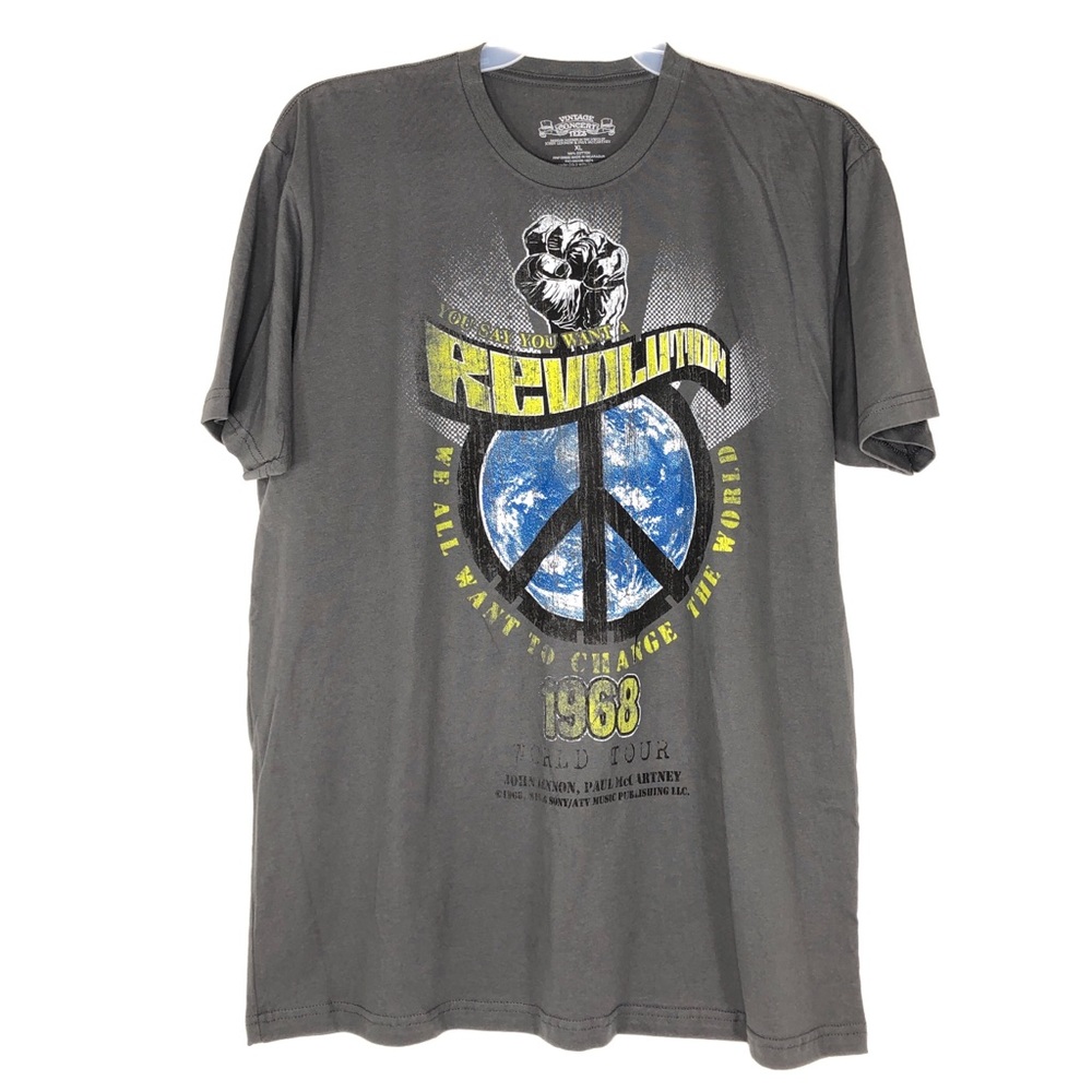 "YOU SAY YOU WANT A REVOLUTION" T-SHIRT (XL)